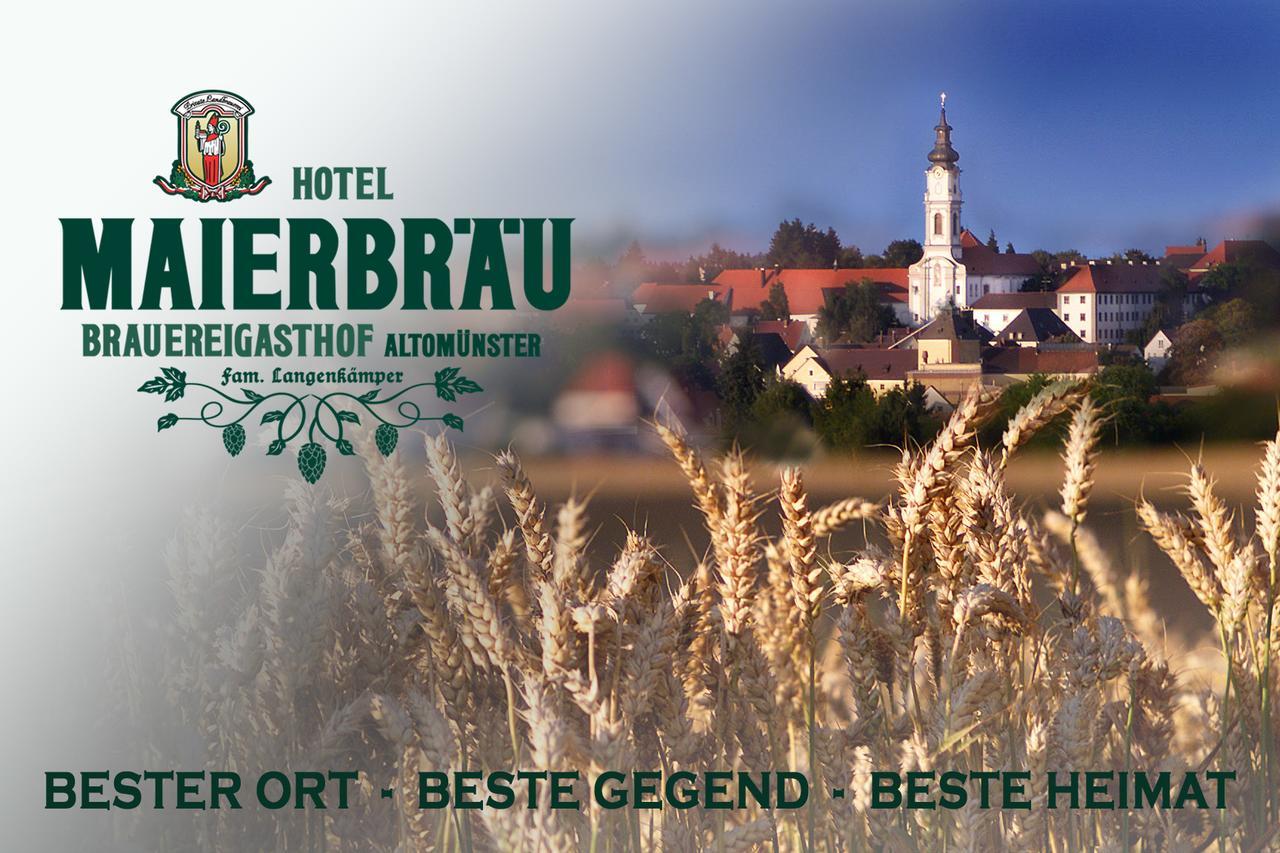 Brauereigasthof Und Hotel Maierbraeu Altomünster Extérieur photo