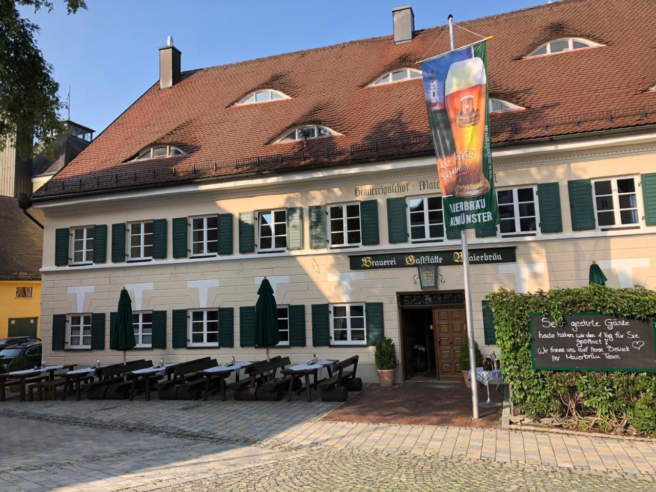 Brauereigasthof Und Hotel Maierbraeu Altomünster Extérieur photo